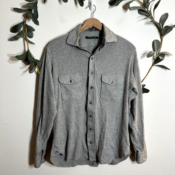 Hammer Made Gray Button Up - Picture 1 of 6